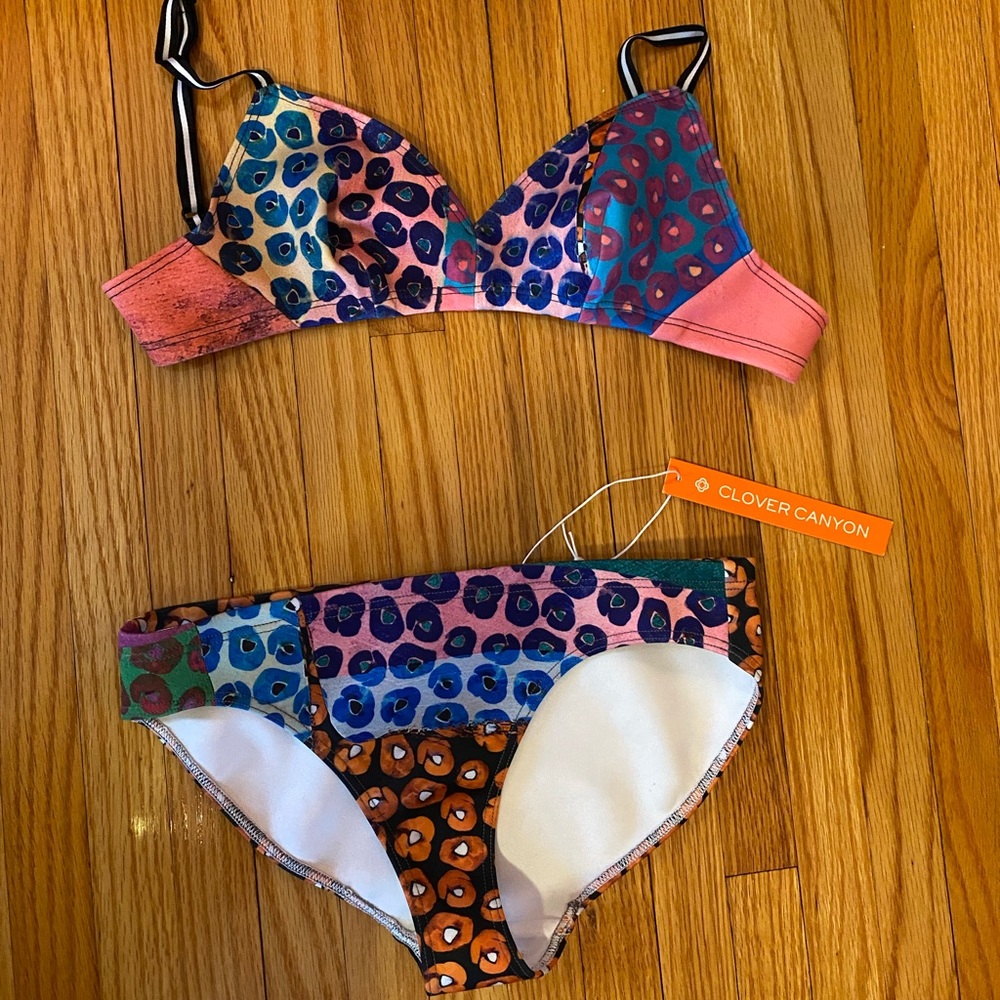 Clover Canyon two-piece swimsuit